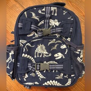 Pottery Barn Kids Mackenzie Navy Blue Dino
Bones Glow-in-the-Dark MINI Backpack.